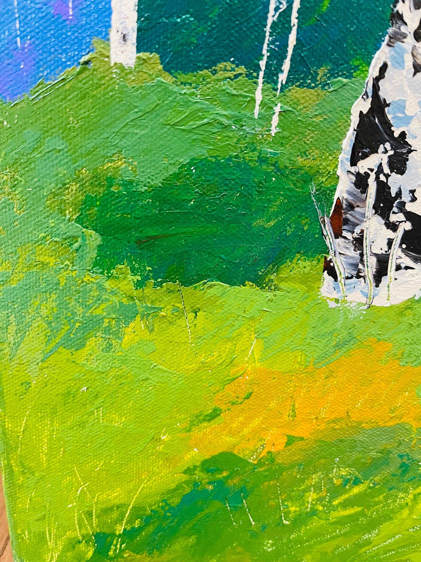 Aspen Landscape - Huge Barks