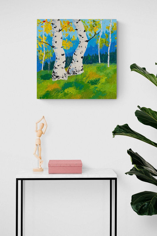 Aspen Landscape - Huge Barks