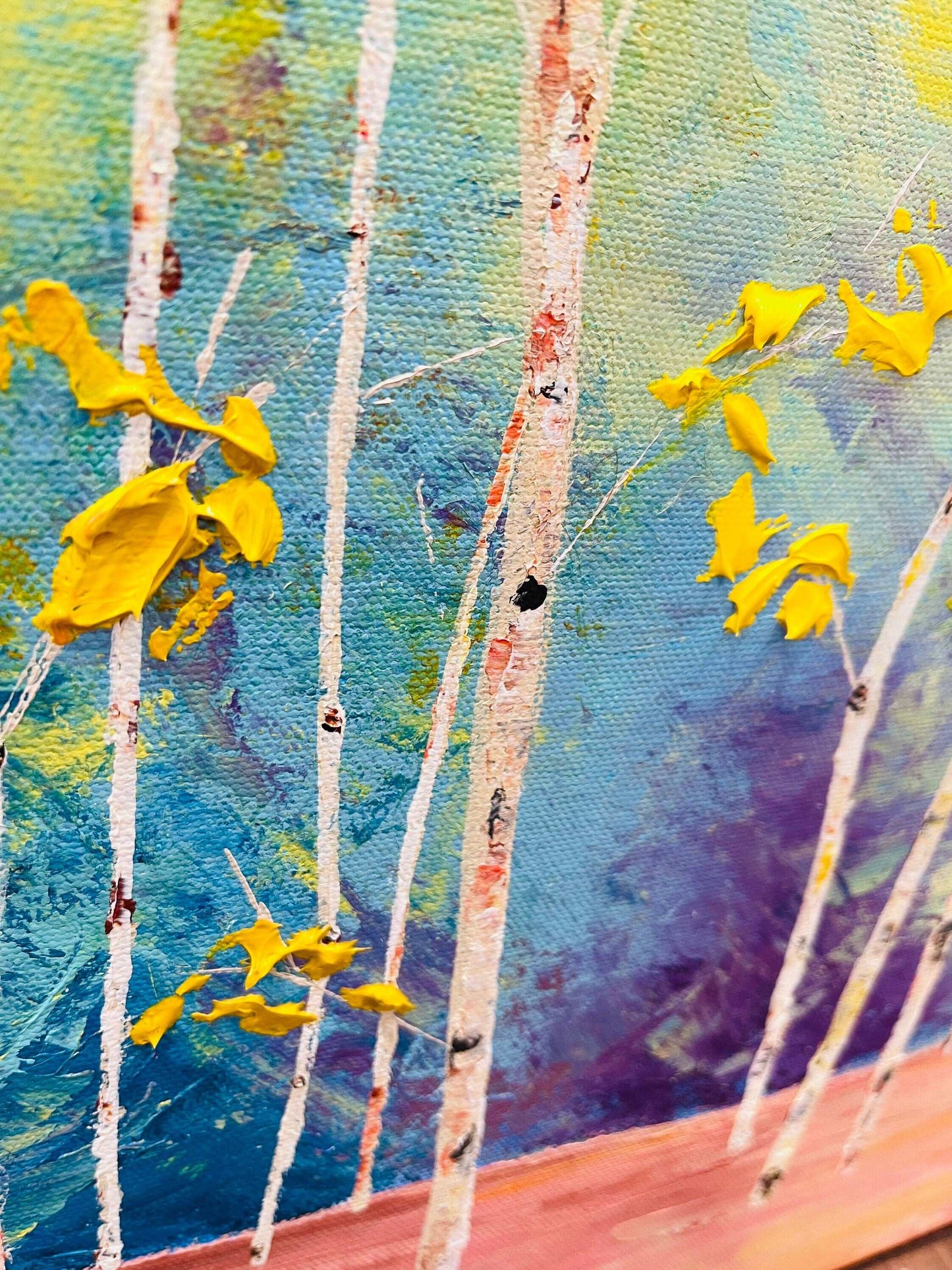 Abstract Landscape Aspen Forests