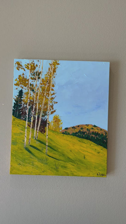Slopes of Serenity - Colorado Fall colors
