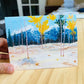 Aspen Winter Art Notecards