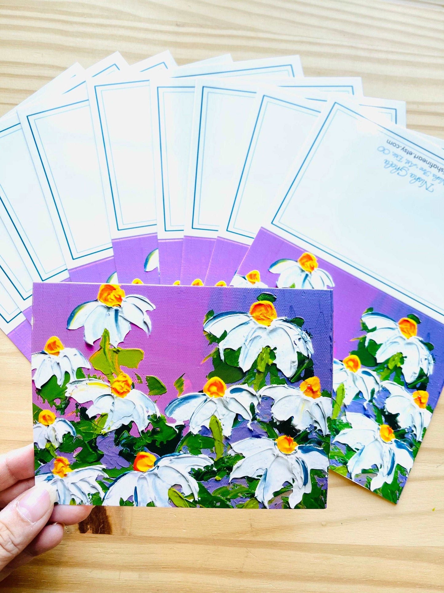 Daisy Art Notecards