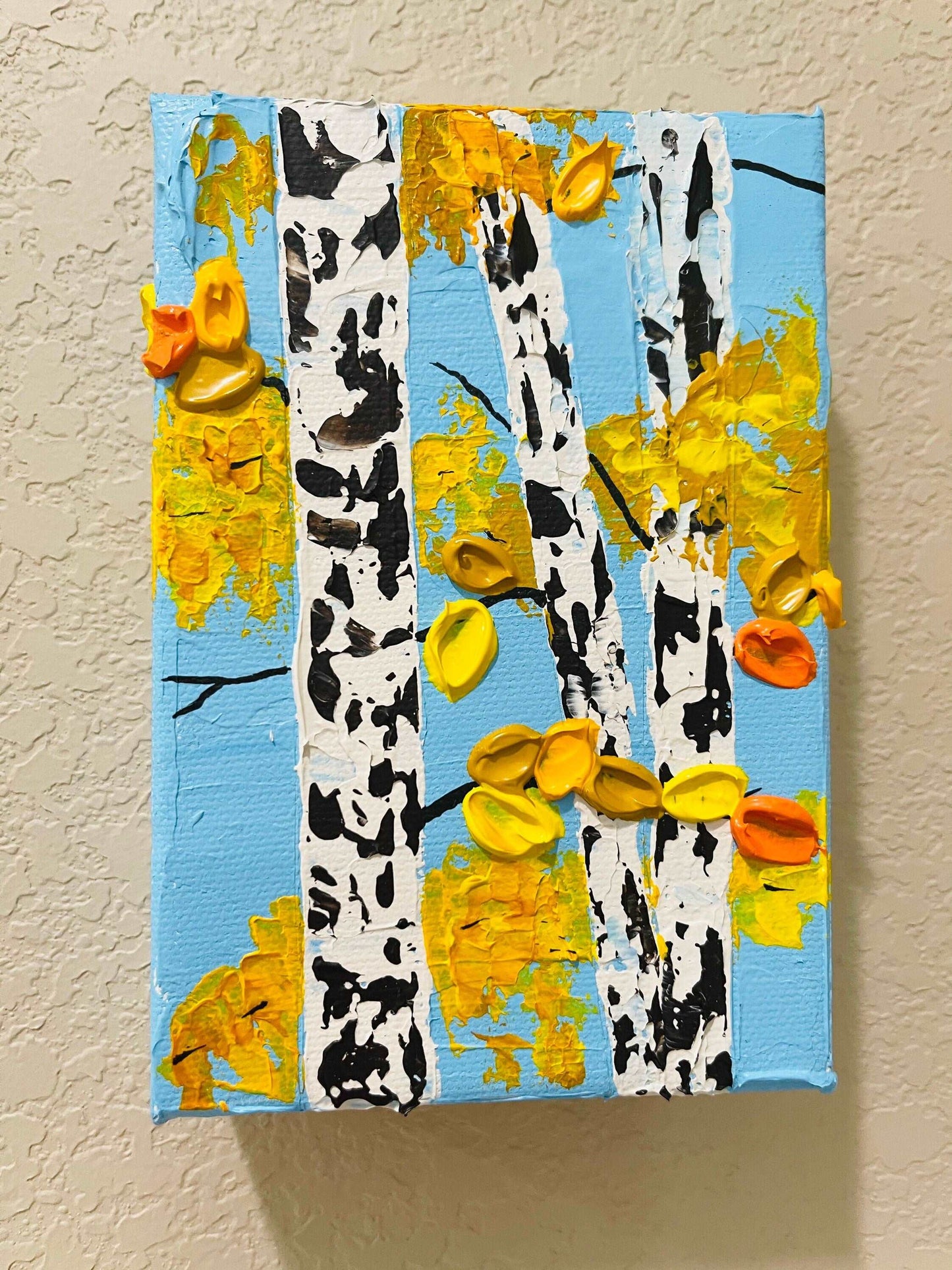 Small Aspen Tree Art