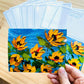 Sunflower Art Notecards