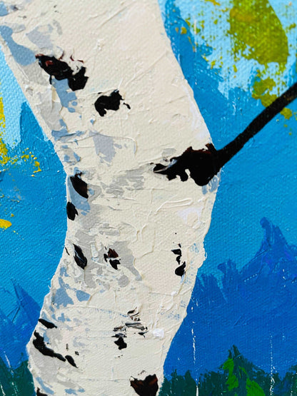 Aspen Landscape - Huge Barks