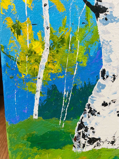 Aspen Landscape - Huge Barks