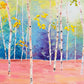 Abstract Landscape Aspen Forests