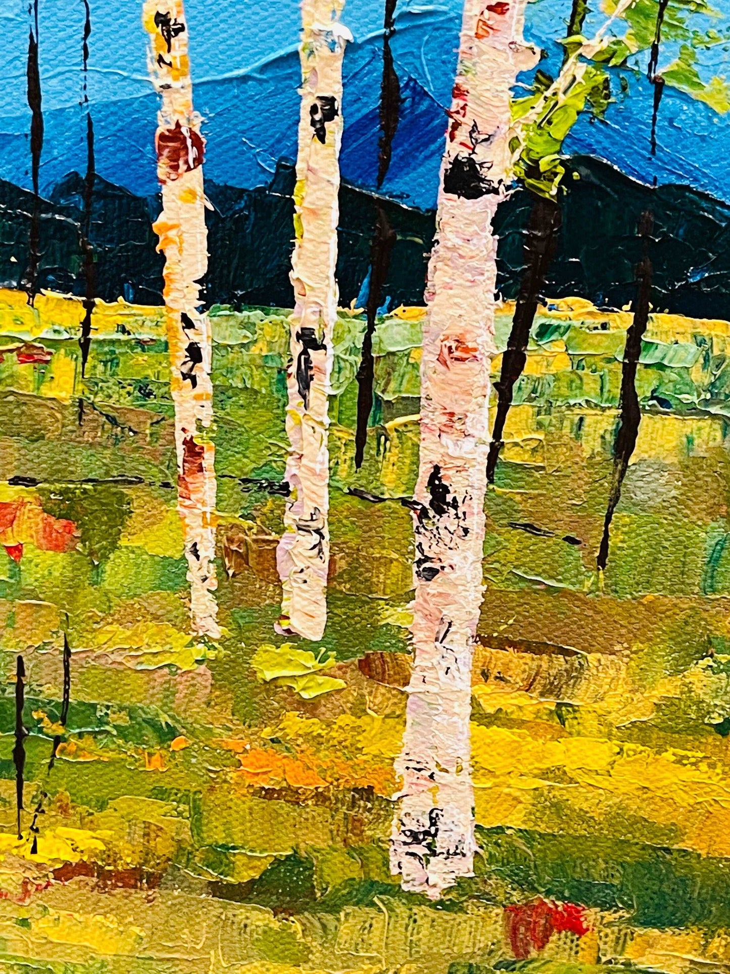 Colorado Landscape Painting - Summer Vibe