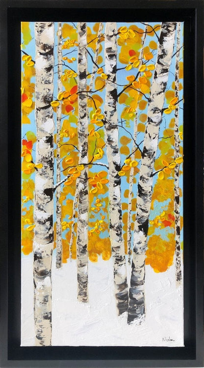 Colorado Landscape Commission with Aspen Trees