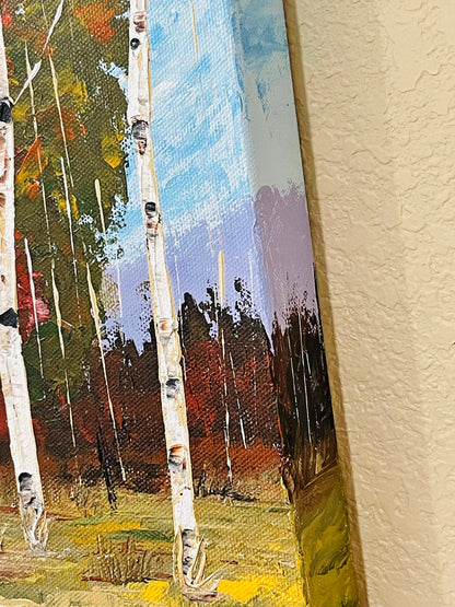 Aspen - reds and greens